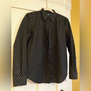 Lauren Ralph Lauren No Iron button down blouse